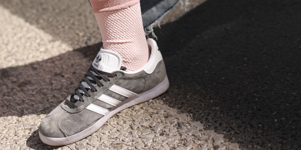 Socks with trainers